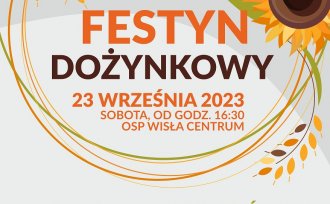 Festyn dożynkowy - plakat