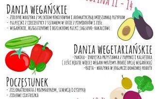 Plakat promujący ofertę