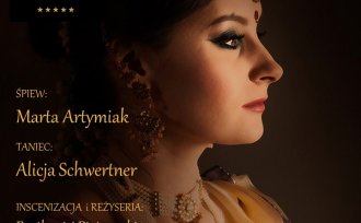 Plakat dotyczący Teatru VIS a VIS „ORIENT EXPRESS”