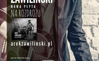 Plakat promujący koncert Arka Zawilińskiego