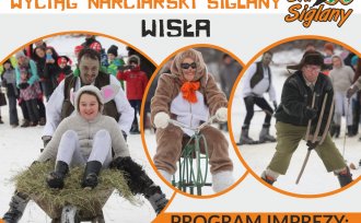 Plakat dotyczący Zjazdu na byle czym