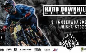 HARD DOWNHILL LEAGUE - plakat