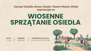 Wiosenne sprzątanie osiedla