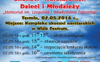 Plakat Memoriału w skokach narciarskich