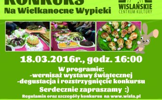 Plakat Konkursu na Wielkanocne Wypieki