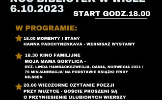 IX Ogólnopolska Noc Bibliotek -"Absurd nie czytać"