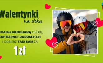 walentynki na dachu Wisły