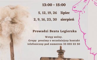 pokaz i warsztaty obróbki wełny