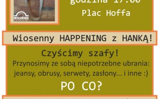 Plakat - Wiosenny Happening z Hanką