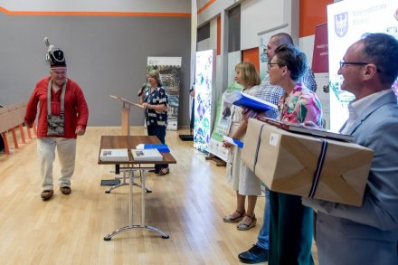 Nagroda dla Andrzeja Pilcha za  szynkę dojrzewającą z jagnięciny