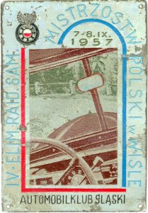 Znak Rajdu Wisły 1957