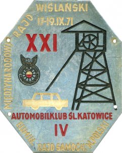 Znak Rajdu Wisły 1971