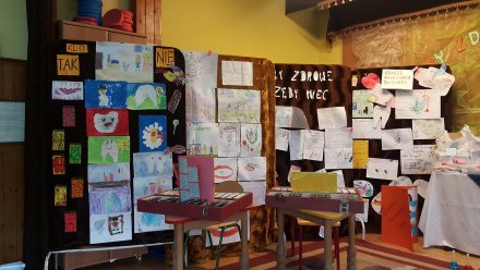 Wystawa prac plastycznych uczniów