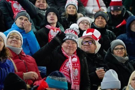 Kibice w czasie niedzielnych zawodów