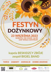 Festyn dożynkowy - plakat