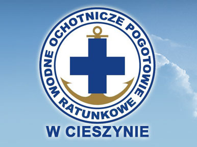 Logo Wodnego Ochotniczego Pogotowia Ratunkowego w Cieszynie