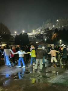 Sylwester na Placu Hoffa w Wiśle