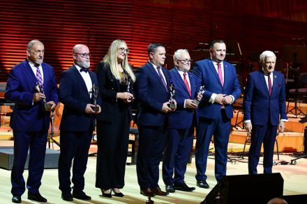 Nagrodzeni burmistrzowie/fot. Tomasz Żak UMWS