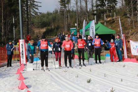 Uczestnicy na starcie