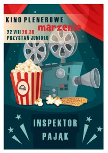 Plakat seansu w czwartek 22 sierpnia