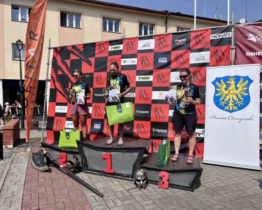 podium Barbarian Race Opener Wiślanki