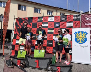 podium Barbarian Race Opener Wiślanki