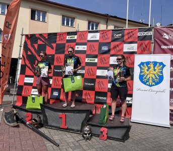 podium Barbarian Race Opener Wiślanki