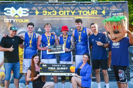 Zwycięzcy Turnieju 3x3 Quest Mężczyzn