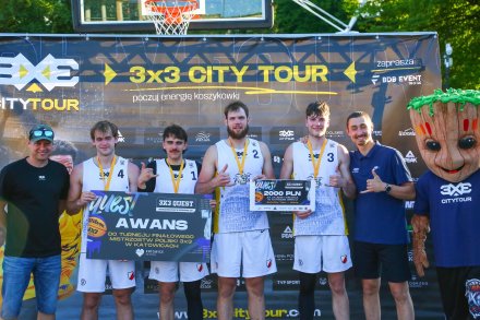 Zwycięzcy Turnieju 3x3 Quest Mężczyzn