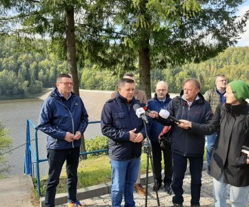 Zbiornik Wisła Czarne zmodernizowany