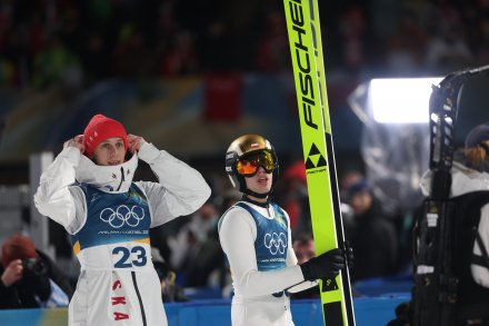 Paweł Wąsek i Kacper Tomasiak - fot. Julia Piatkowska / FIS