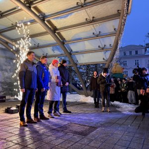 Przywitanie Pawła Wąska