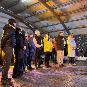 Przywitanie Pawła Wąska