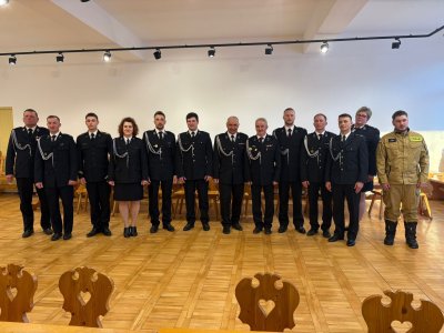 Zebranie sprawozdawczo-wyborcze w OSP Wisła Czarne.