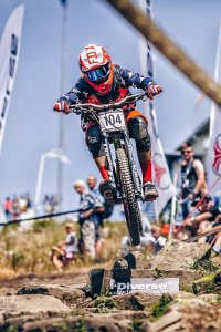 Fragment zjazdu rowerowego