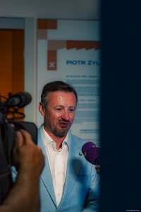 Konferencja prasowa przed otwarciem Beskidzkiego Centrum Narciarstwa