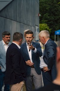Konferencja prasowa przed otwarciem Beskidzkiego Centrum Narciarstwa