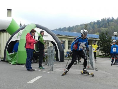 Zawodniczka startująca na trasę