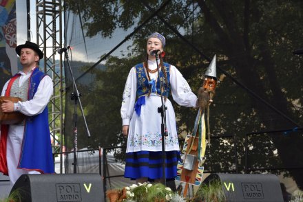 Mała scena Tygodnia Kultury Beskidzkiej w Wiśle