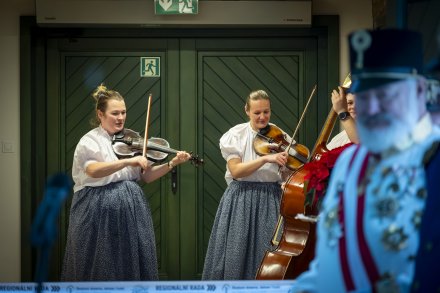Otwarcie Habsburskiej Osady Gospodarczej - występ kapeli Wisła