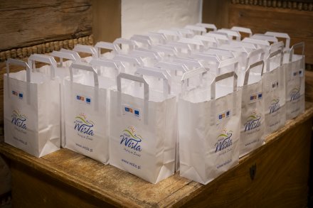 Otwarcie Habsburskiej Osady Gospodarczej - upominki dla gości