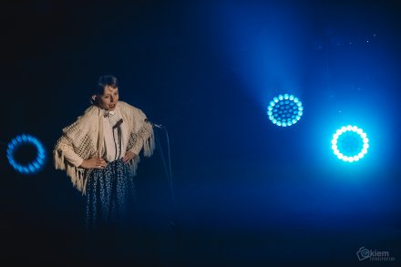 Koncert kolęd "A tradycja trwa" - Ania Cieślar w tradycyjnym winszu