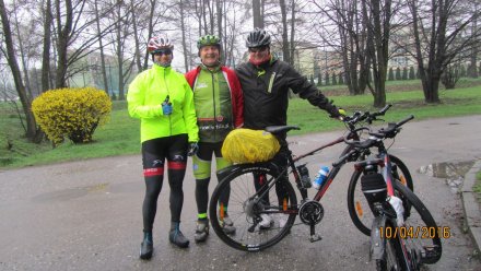 Rowerzystom dopisywały dobre humory