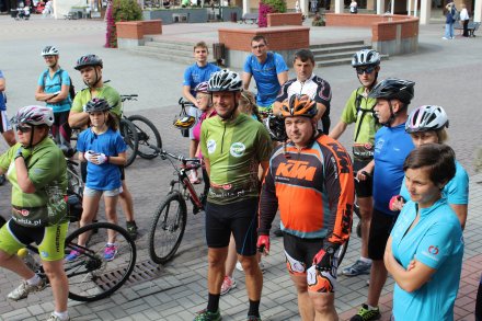 Jednym z uczestników rajdu był Przewodniczący Rady Miasta Janusz Podżorski