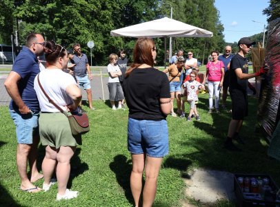 Pierwsze barwy muralu „Wisła domem dla kultur świata” już na ścianie!