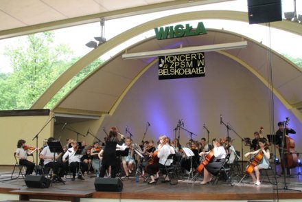 Koncert Plenerowy Państwowej Szkoły Muzycznej w Bielsko-Białej