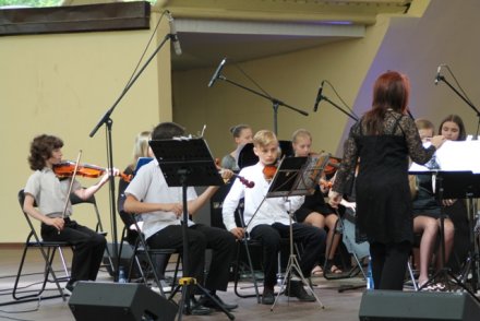 Koncert Plenerowy Państwowej Szkoły Muzycznej w Bielsko-Białej