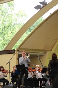 Koncert Plenerowy Państwowej Szkoły Muzycznej w Bielsko-Białej