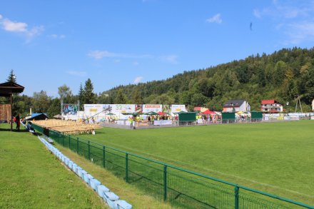 Widok na teren OS Jonidło