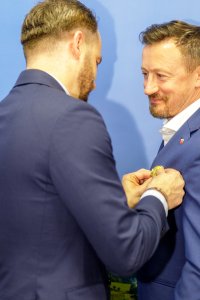 Sesja Rady Miasta- wręczenie odznaczeń